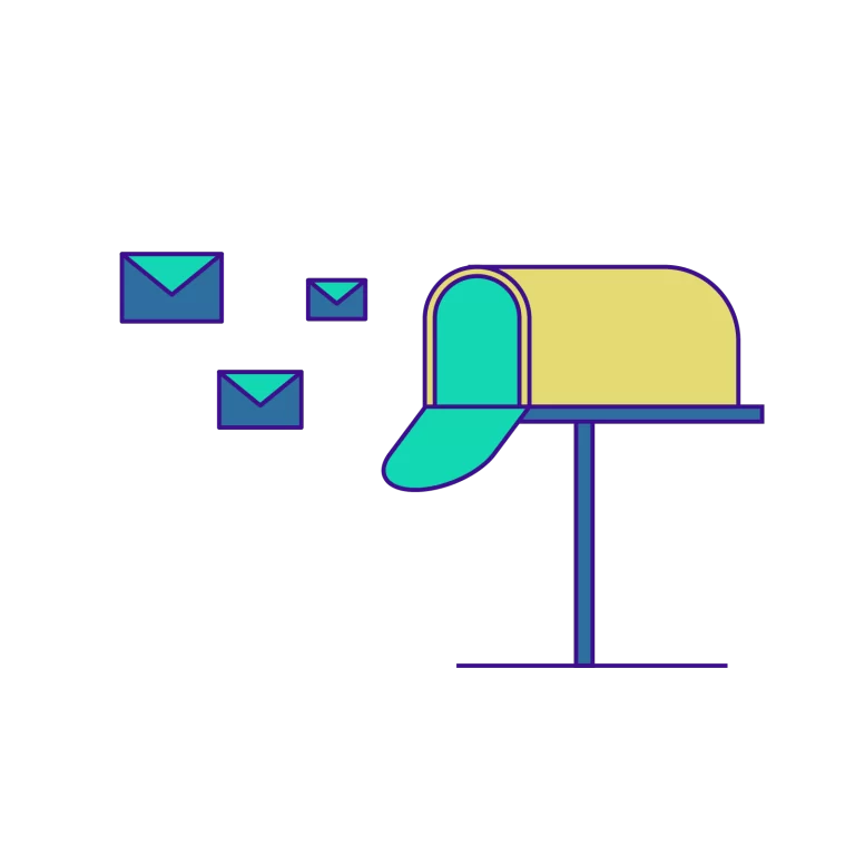 Mailbox and Incoming Envelopes